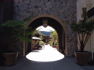 The archway at North Block Hotel