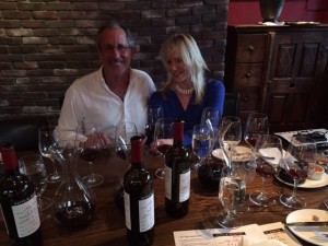 Guests at Keith Webster Cellars.